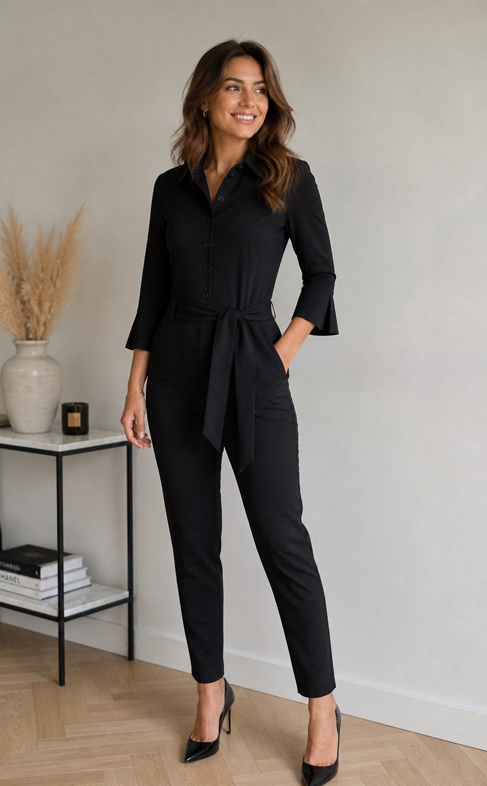 Mi Piace travelstof Jumpsuit maat XL Kleur Zwart, Kleding | Dames, Jumpsuits, Mi Piace, Zwart, Maat 46/48 (XL) of groter, Nieuw