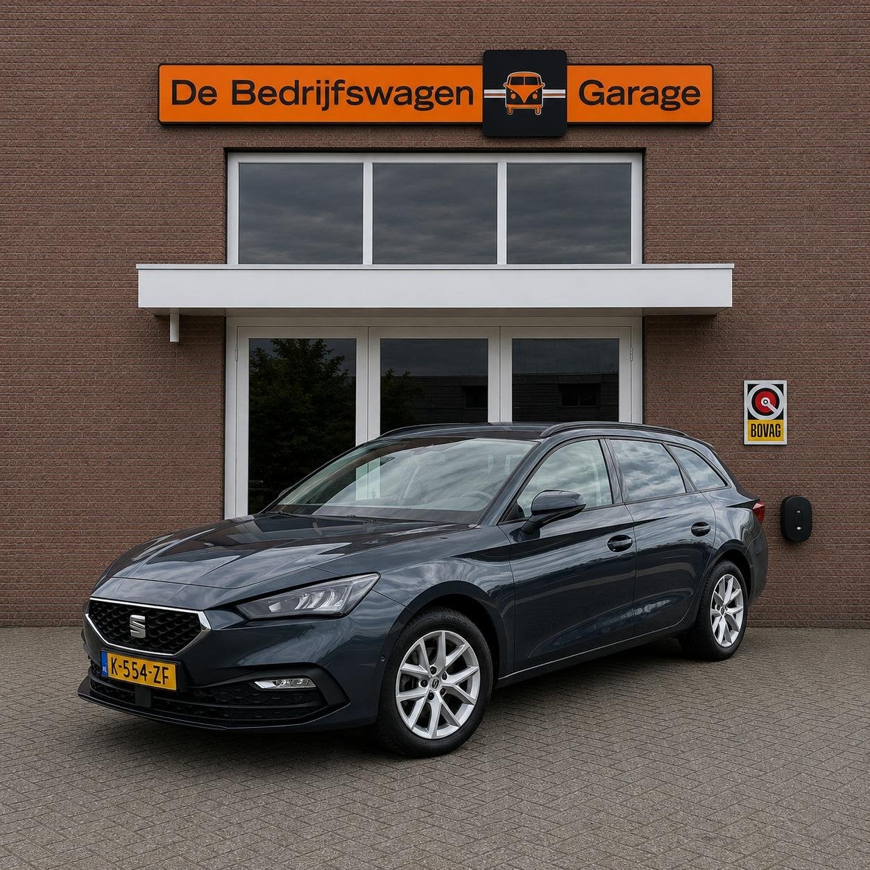 SEAT Leon Sportstourer 1.0 TSI Style Business Intense | Digi, Stof, Gebruikt, Leon, Origineel Nederlands