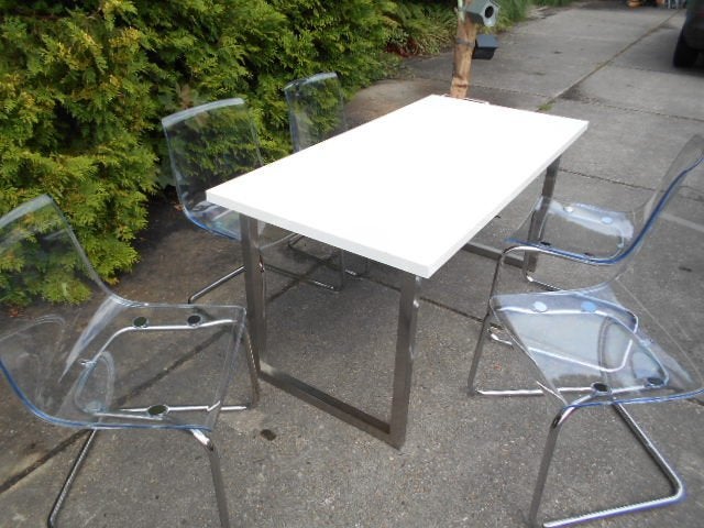 Ikea Tobias chroom stoelen 16 x, Huis en Inrichting, Stoelen, Ophalen, Overige kleuren, Zo goed als nieuw, Metaal