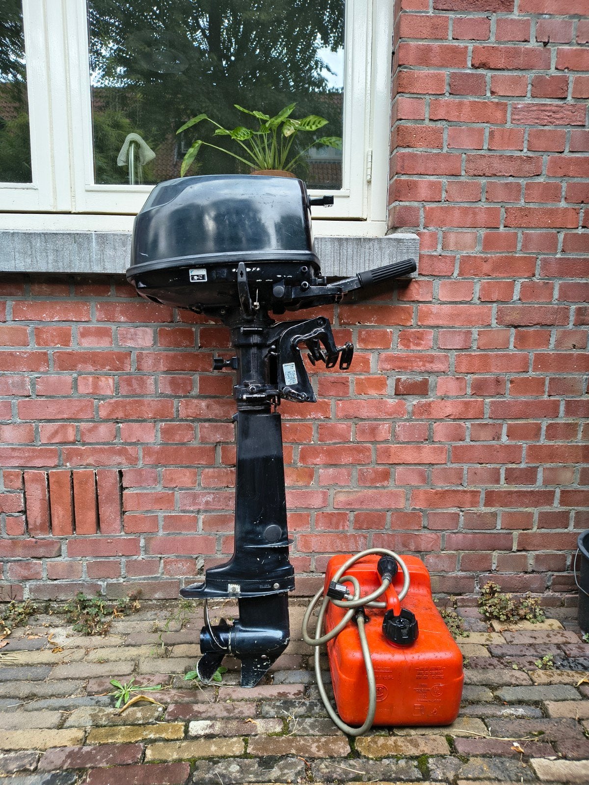 Mercury 5pk langstaart buitenboordmotor, Ophalen, Gebruikt