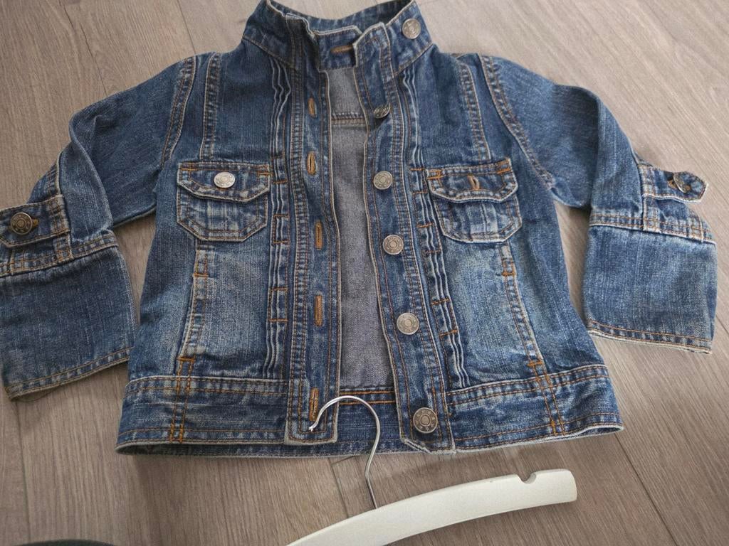 Blue Seven Strechie Spijkerjack Spijkerjas 98, Blue seven, Zo goed als nieuw, Jas, Verzenden