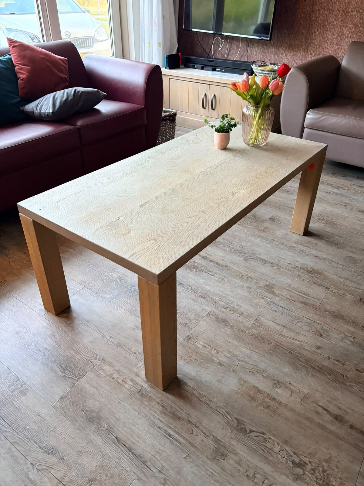 Salontafels twee stuks, Ophalen, Gebruikt, Rechthoekig, Minder dan 50 cm
