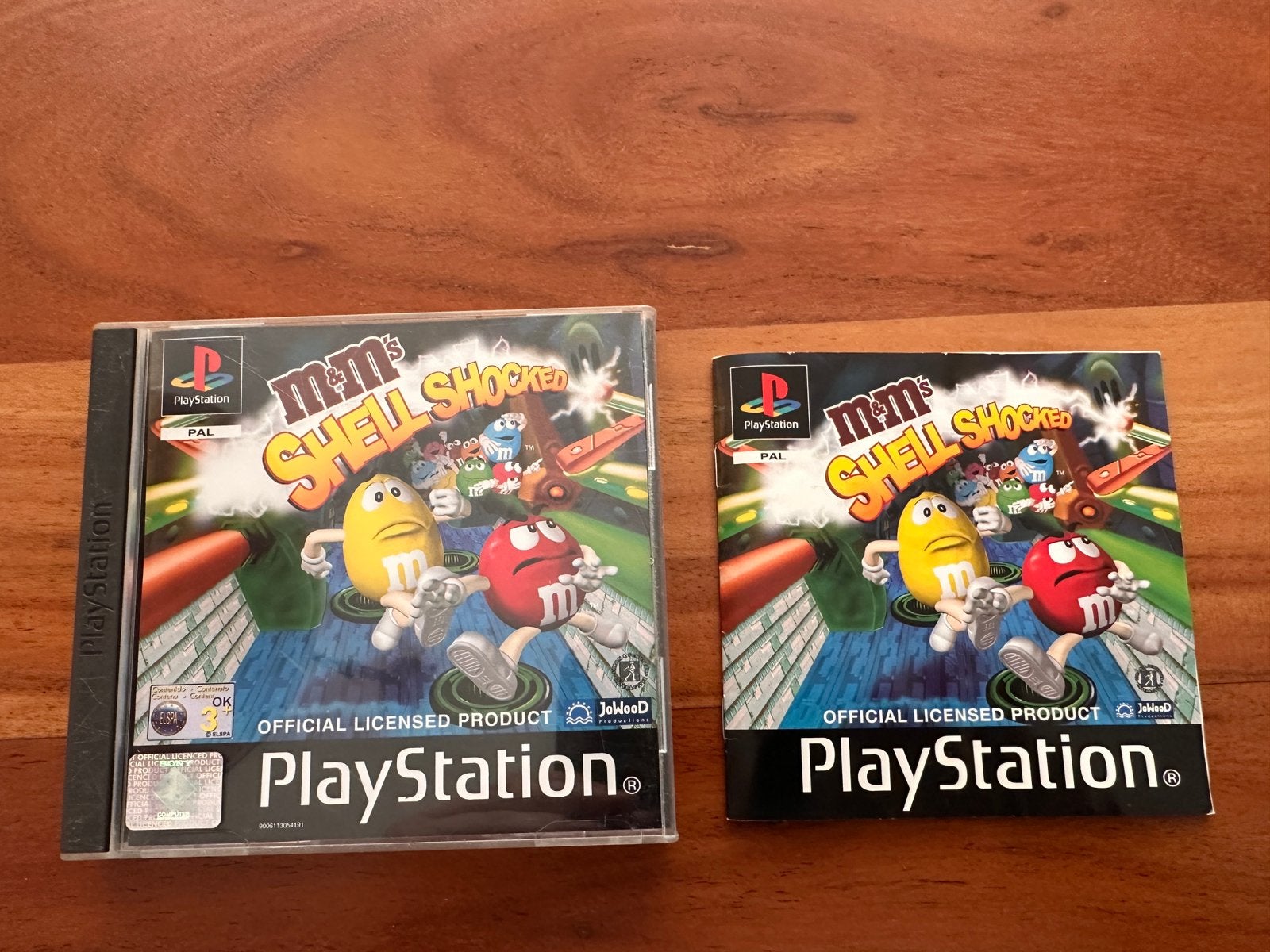 M&M’s Shell Shocked PlayStation 1, Avontuur en Actie, 1 speler, Ophalen of Verzenden, Zo goed als nieuw