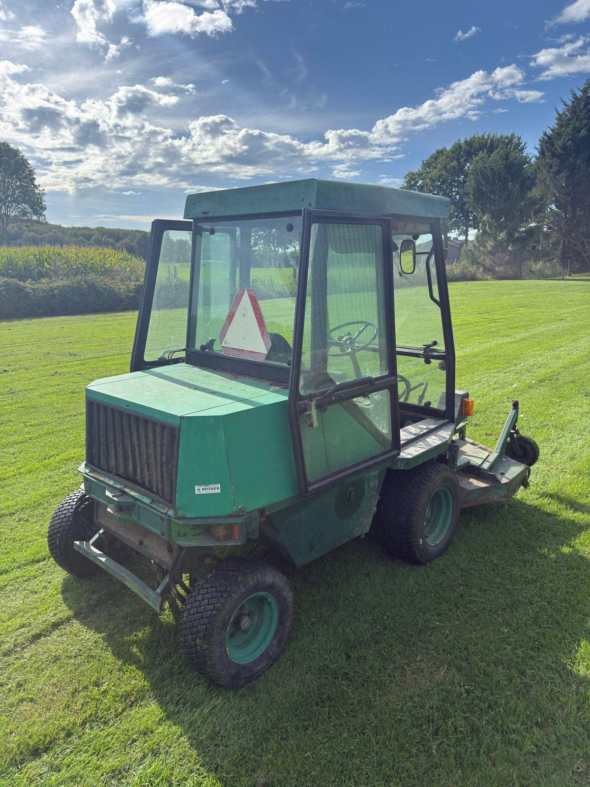 Roberine 180cm cirkelmaaier diesel 4x4 zitmaaier, Tuin en Terras, Ophalen, Gebruikt, Versnellingen, 120 cm of meer