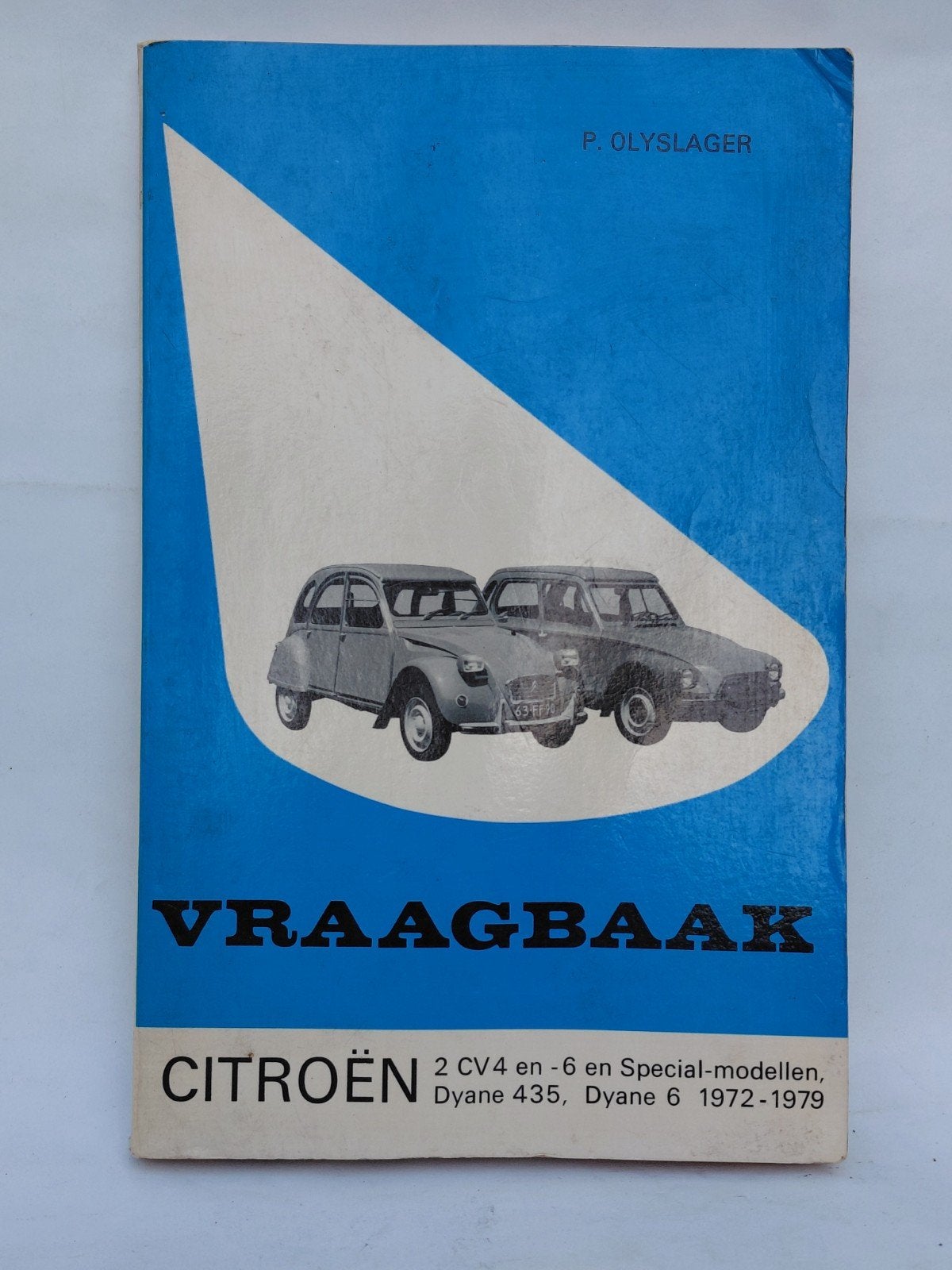 Citroen 2C cv handleiding, Ophalen of Verzenden