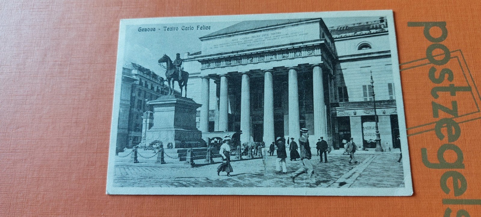 Genova Italië, Ophalen of Verzenden, Voor 1920, Gelopen, Italië