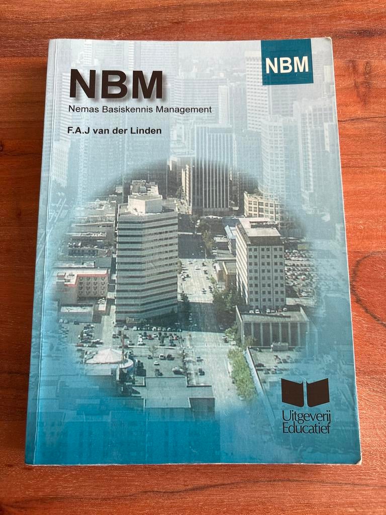 NBM Nemas Basiskennis Management - F.A.J van der Linden, Boeken, Ophalen of Verzenden, Gelezen, Management