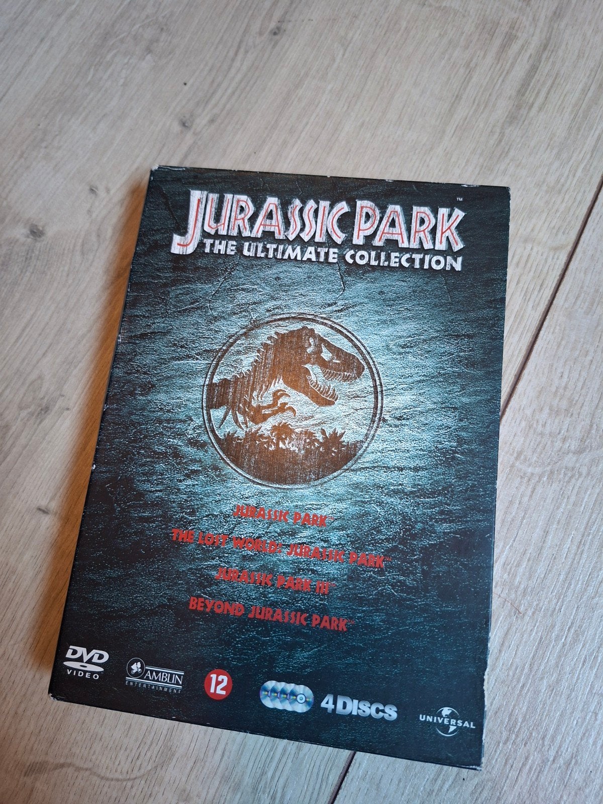 Jurassic Park: The Ultimate Collection (4 Discs), Vanaf 12 jaar, Ophalen of Verzenden, Inclusief doosje