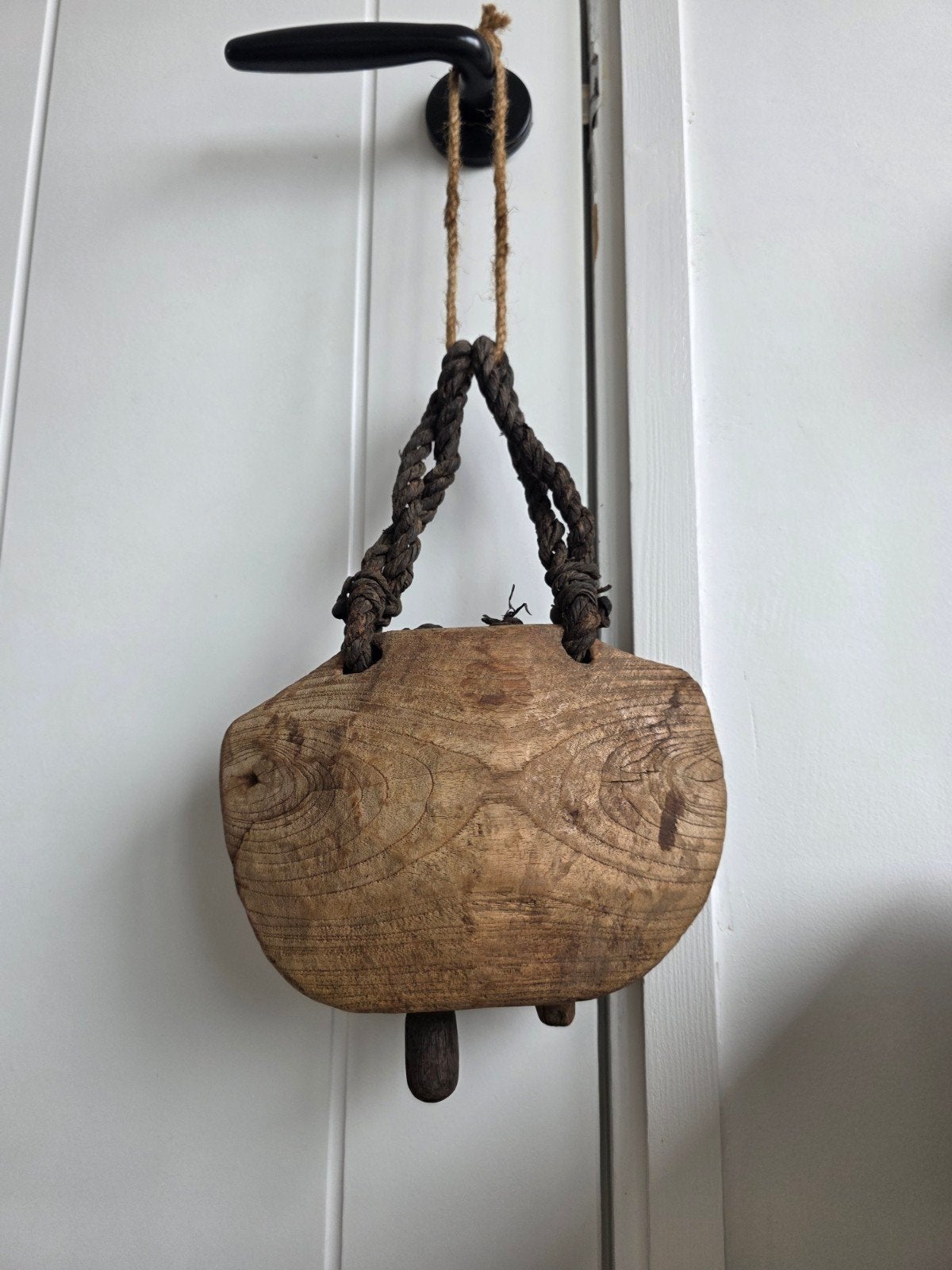 Houten decoratie koebel, Hout, Onbekend, Nieuw, Ophalen of Verzenden