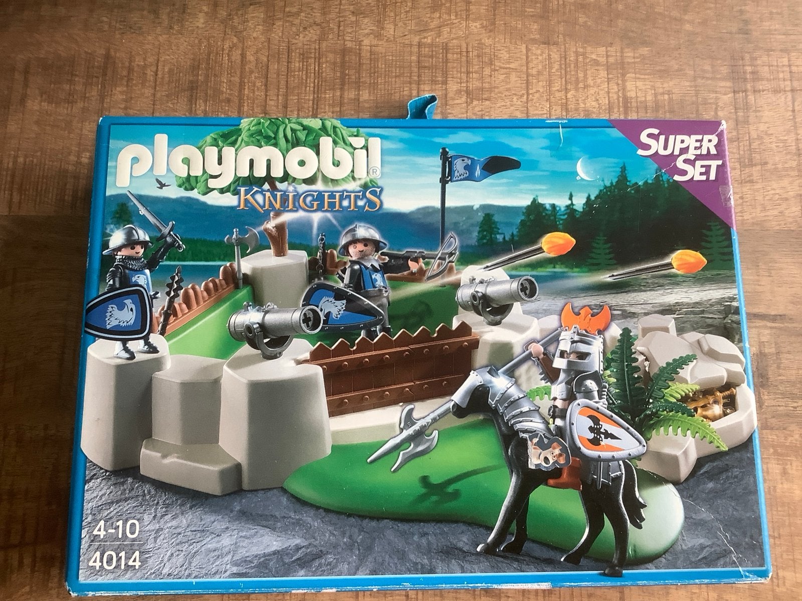 Playmobil Knights Super Set 4014 - Kasteel/Fort, Complete set, Ophalen of Verzenden, Zo goed als nieuw, Kasteel/Fort