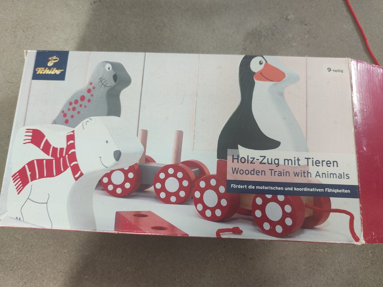 Leuk treintjes met dieren, Ophalen, Nieuw, Auto, Met wieltjes
