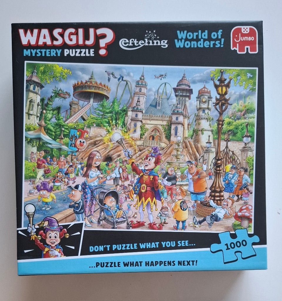 4 Wasgij puzzels, Ophalen of Verzenden, 500 t/m 1500 stukjes, Zo goed als nieuw, Legpuzzel