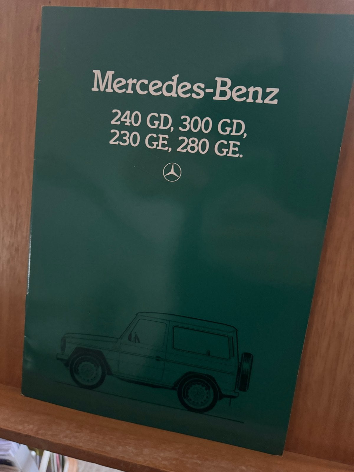 Mercedes-Benz 240 GD, 300 GD, 230 GE, 280 GE Brochure, Ophalen of Verzenden, Zo goed als nieuw, Mercedes