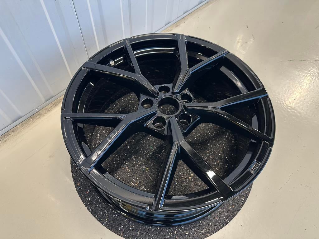 19'' VW Golf 8R GTI Estoril Zwart 5H0601025 1x Velg Nieuw, Auto-onderdelen, Banden en Velgen, 19 inch, Velg(en), Nieuw, Ophalen of Verzenden