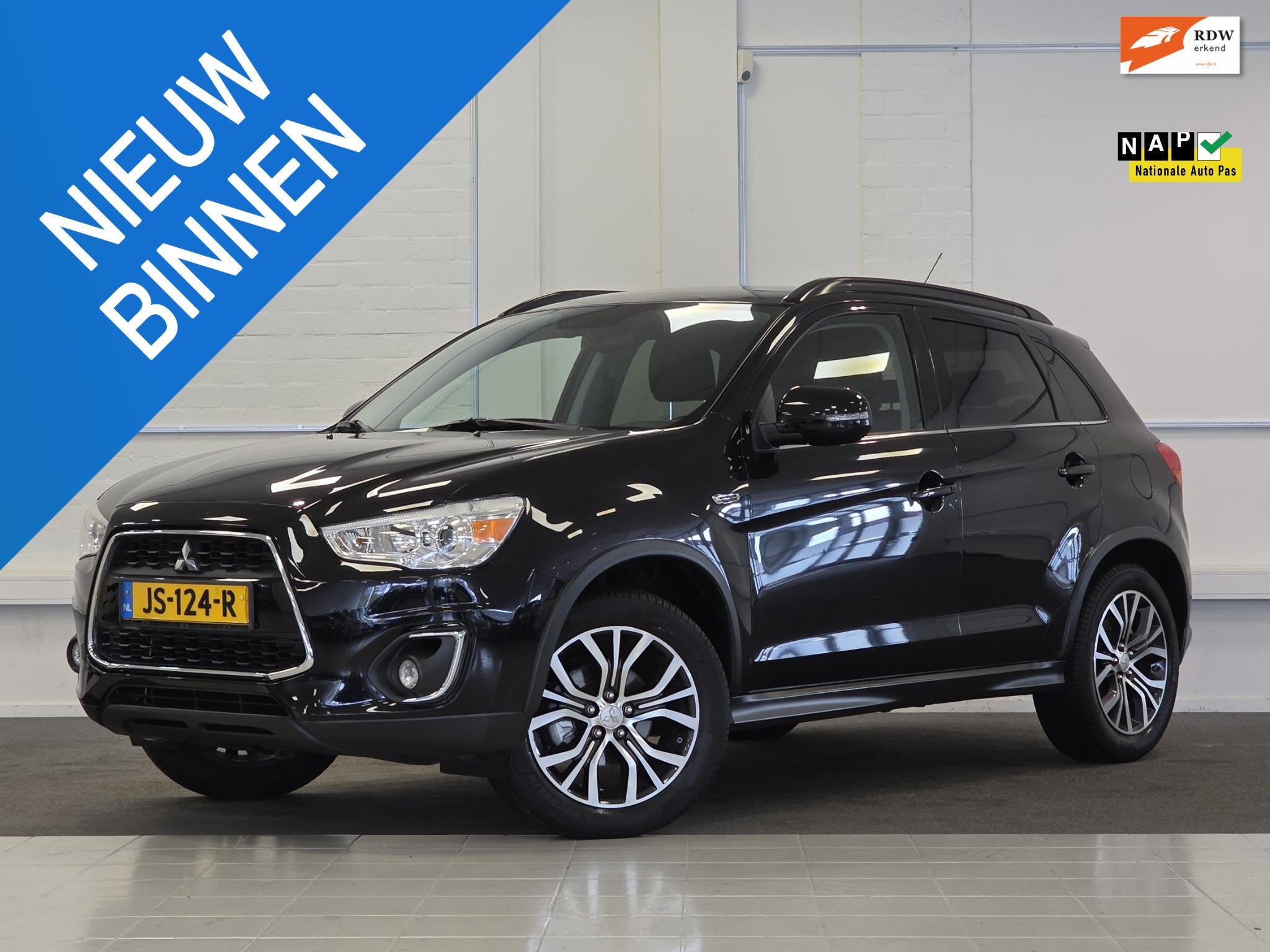 Mitsubishi ASX 1.6 Cleartec Intense Achteruitrijcamera Cruis, Auto's, Voorwielaandrijving, Stof, Gebruikt, Euro 6