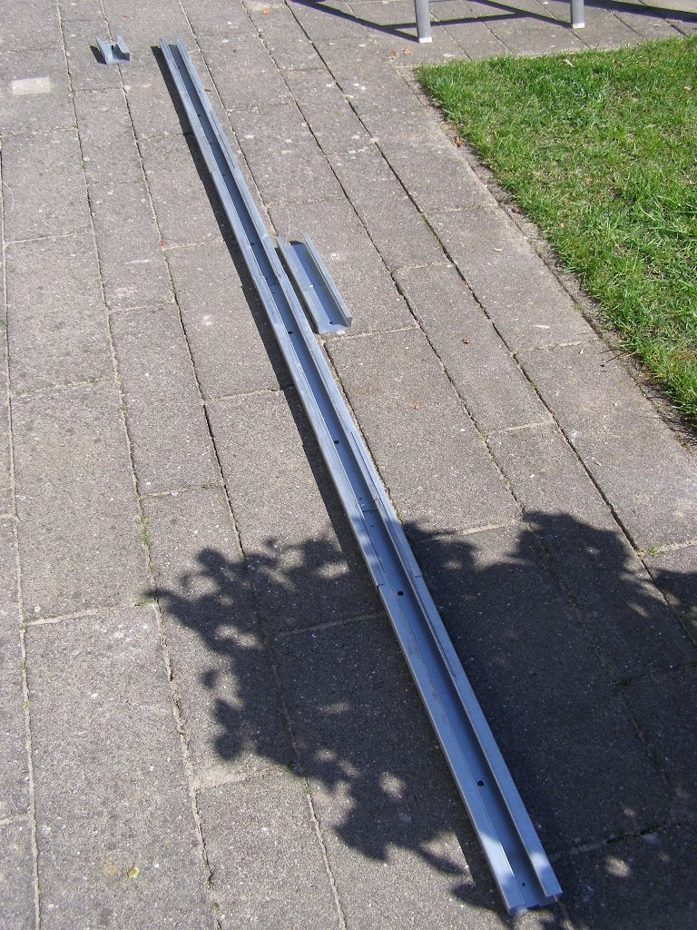 Metalen profiel / goot profiel, Ophalen, Gebruikt