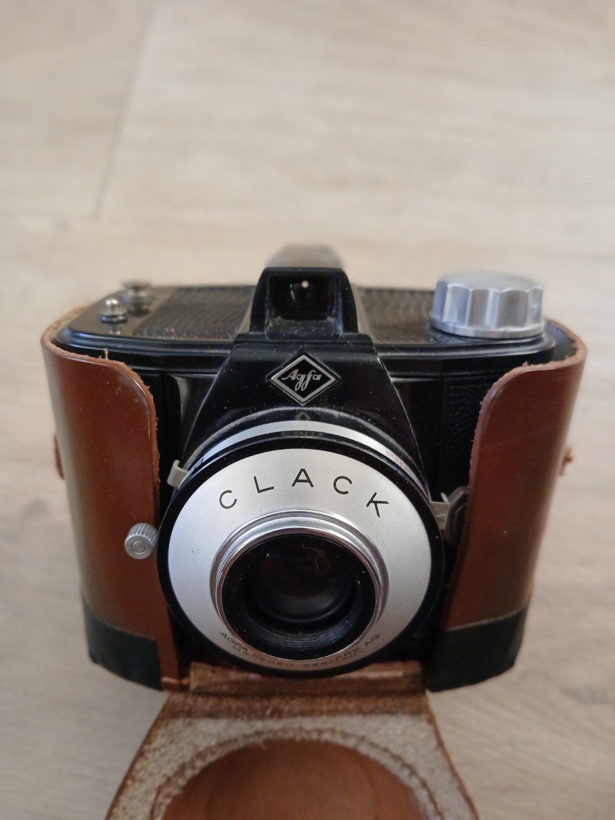 AGFA Clack foto camera Vintage, Audio, Tv en Foto, Ophalen of Verzenden, Compact, Overige Merken