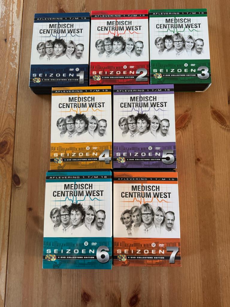 Medisch Centrum West Seizoenen 1-7 DVD Boxset, Gebruikt, Verzenden, Boxset, Drama