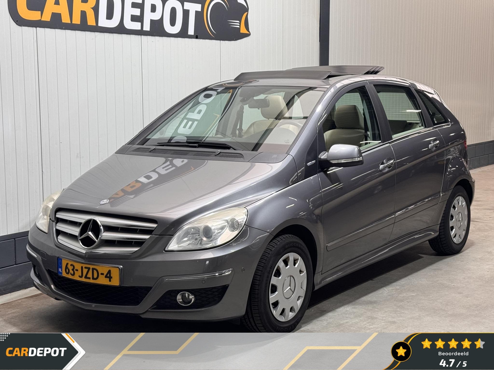 Mercedes-Benz B-klasse 180 BlueEFFICIENCY Business CLass, Voorwielaandrijving, Gebruikt, Beige, 4 cilinders
