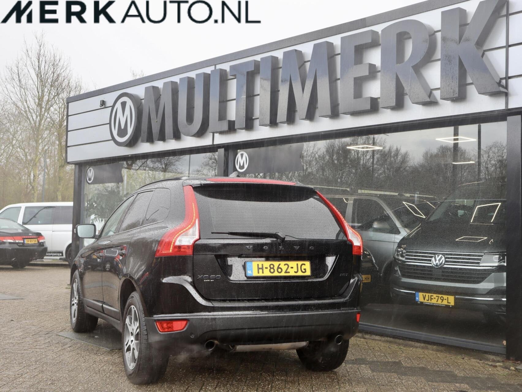 Volvo XC60 2.0T Summum Automaat, Leder, Xenon, Auto's, Volvo, Euro 5, Zwart, Zwart, Leder