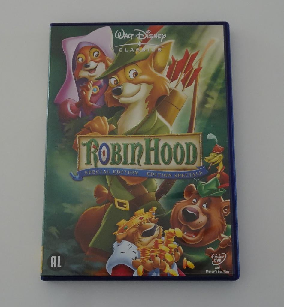 Walt Disney's Robin Hood - Special Edition DVD, Alle leeftijden, Ophalen, Zo goed als nieuw, Amerikaans