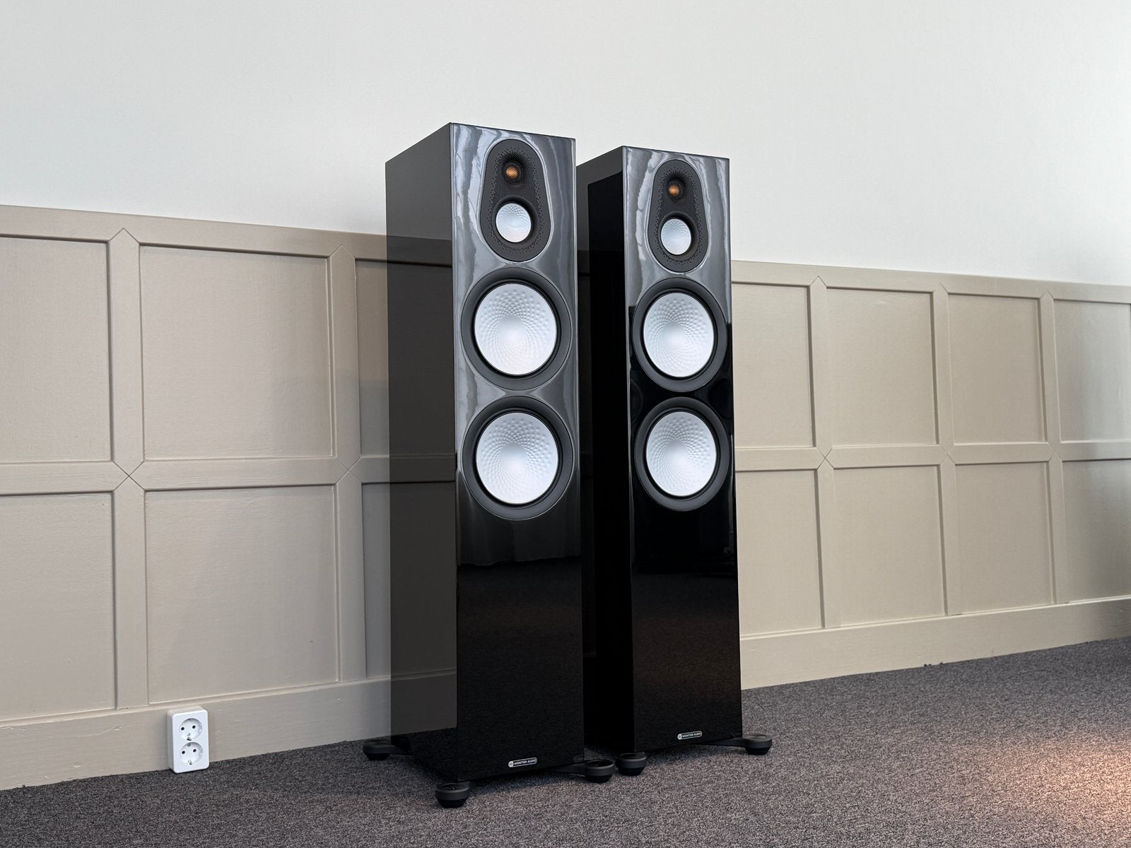 Monitor Audio Silver 500 7G / Van € 2.800,- voor € 1.899,-, Audio, Tv en Foto, Luidsprekers, Stereo speakers, Basreflex, 120 tot 150 watt