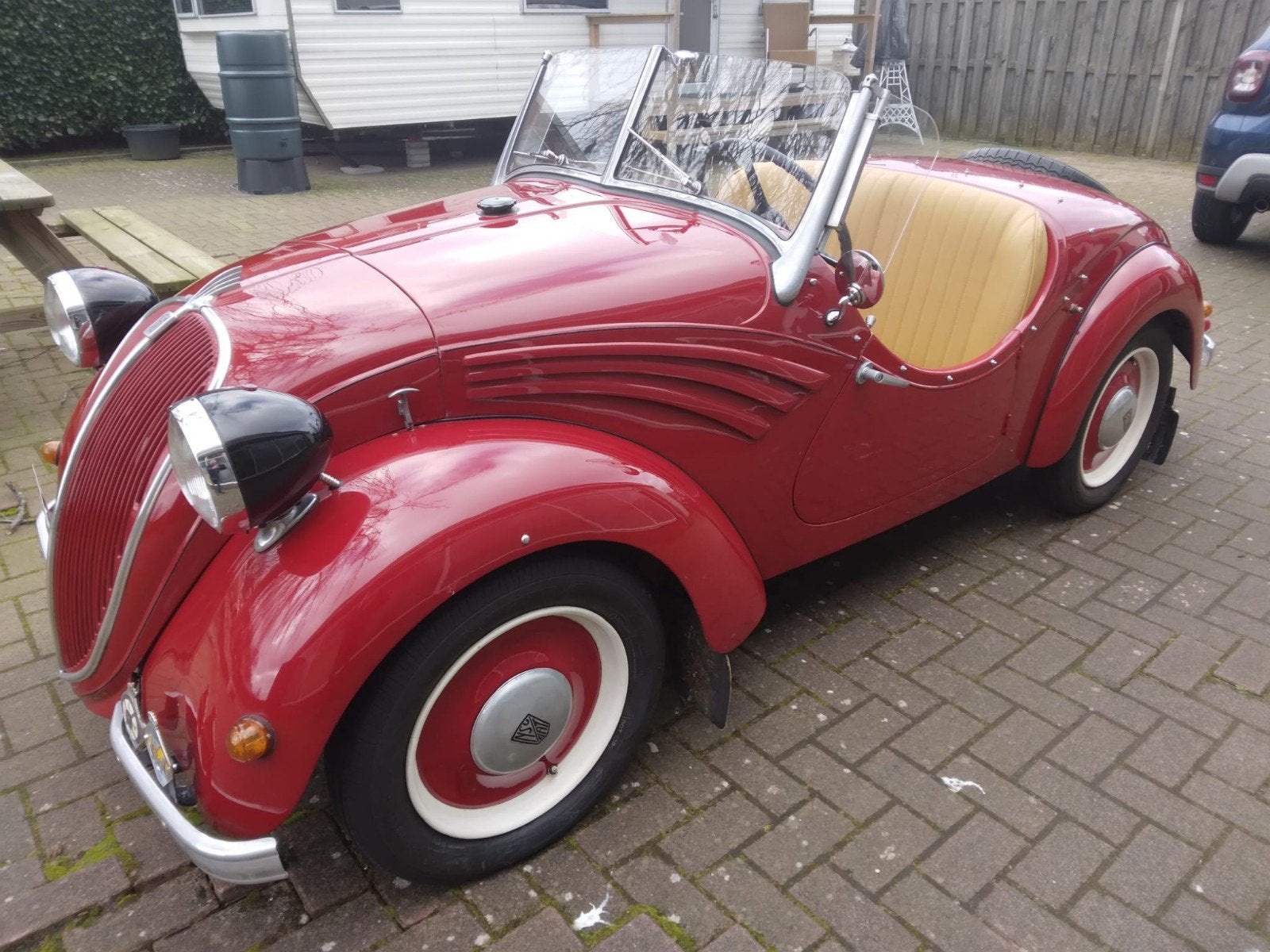Fiat Topolino Weinsberg Roadstar bj  1939, Particulier, Te koop