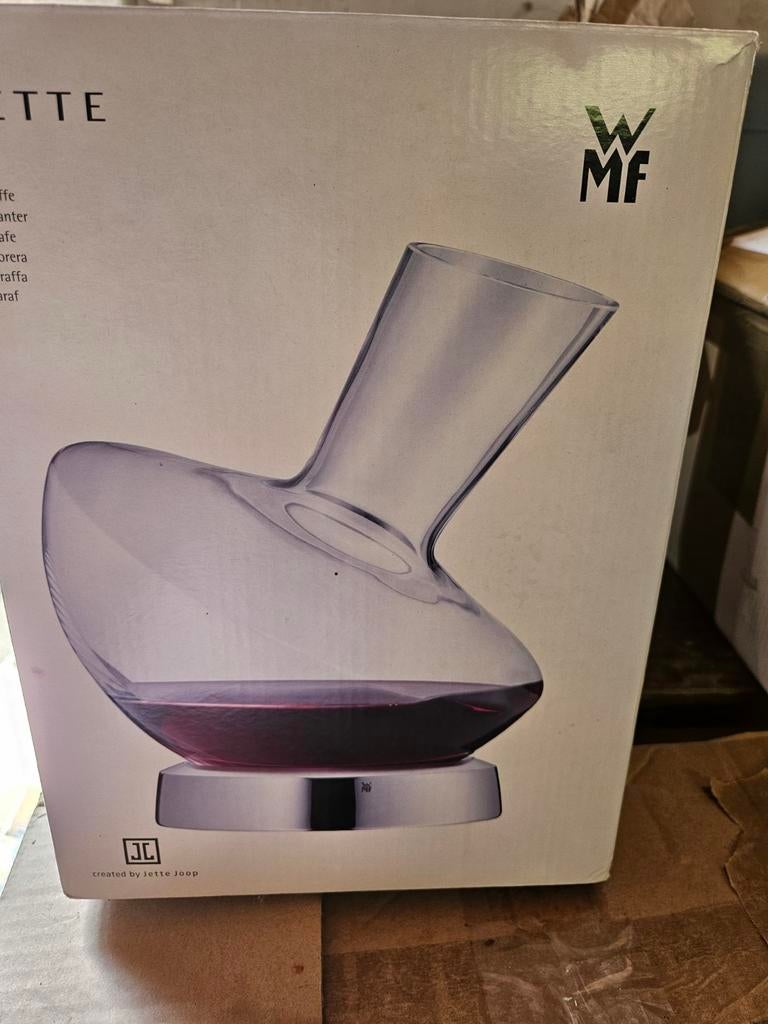 WMF Wijndecanteerder - Nieuw in doos, Ophalen, Nieuw, Overige merken, Glas