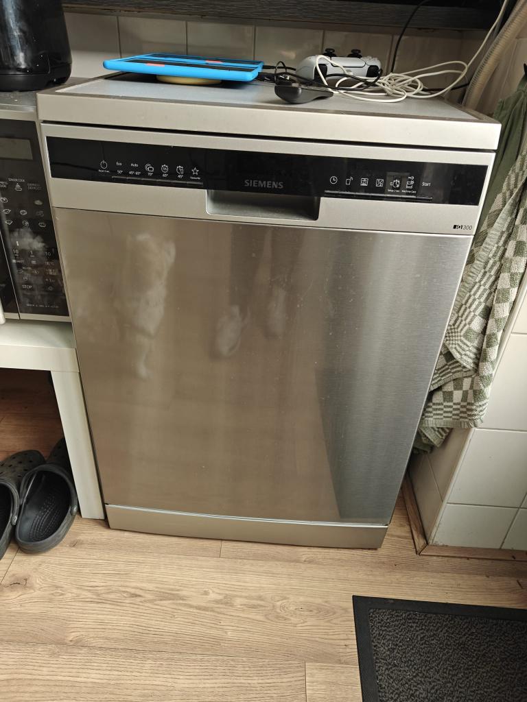 Vrijstaande Siemens IQ300 vaatwasser, Ophalen, Gebruikt, 85 tot 90 cm, Eco programma