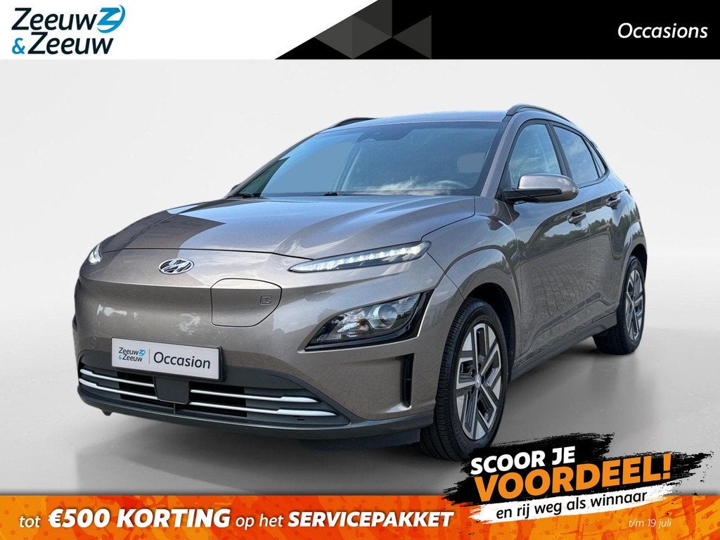 Hyundai Kona 136PK EV Fashion 39 kWh Automaat | Krell Audio, Auto's, Hyundai, 12 maanden, Automatische klimaatregeling, 47 min