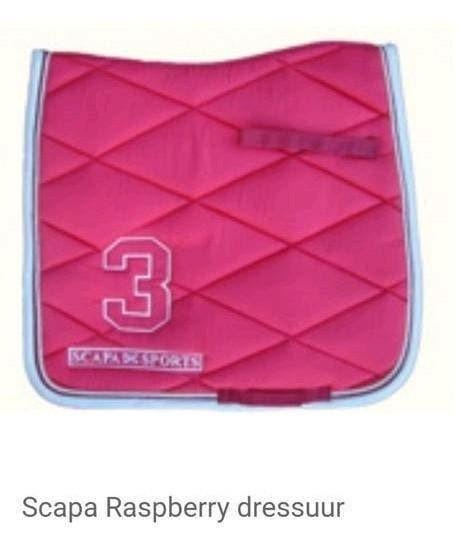 Scapa-Sports dekje sjabrak raspberry roze rose Full dressuur, Full (L), Ophalen of Verzenden, Zo goed als nieuw, Roze