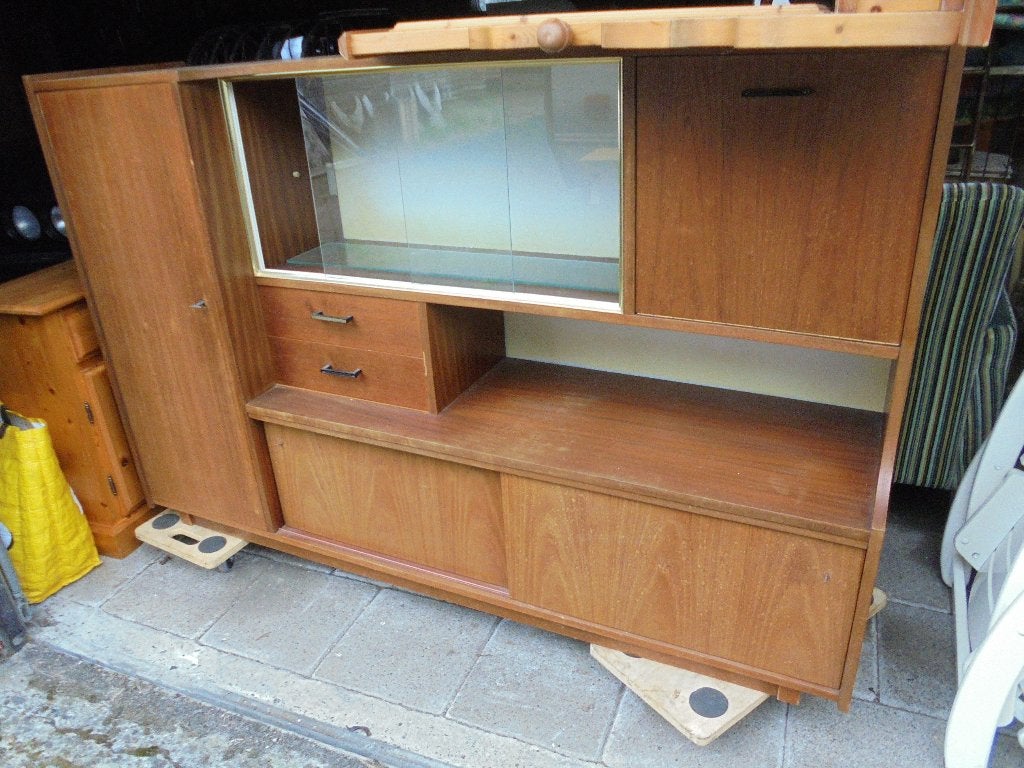 Vintage kast, Antiek en Kunst, Antiek | Meubels | Kasten, Ophalen