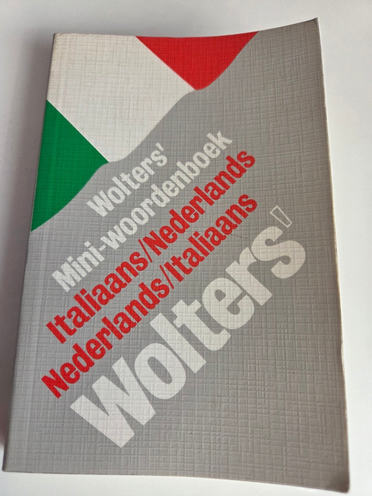 Wolters' Mini-woordenboek Italiaans/Nederlands, Ophalen of Verzenden, Gelezen, Overige uitgevers