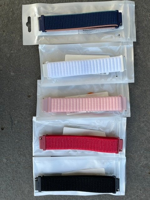 Garmin sportbandjes 22 mm, Zwart, Garmin, Nieuw, Ophalen of Verzenden