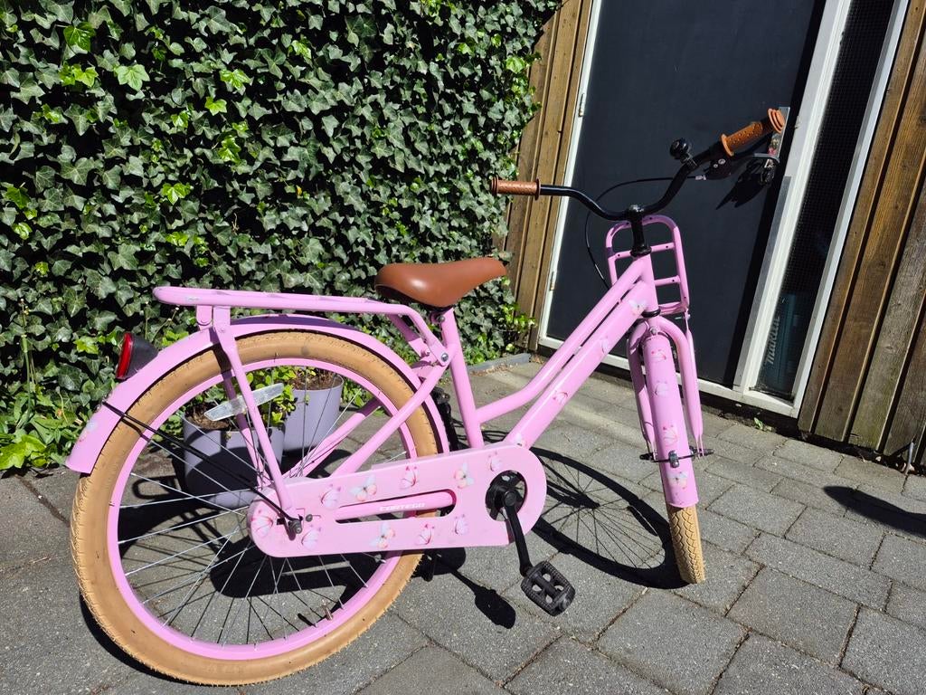 Cortego kinderfiets 22 inch roze, Ophalen, Gebruikt, 20 inch of meer, Cortego