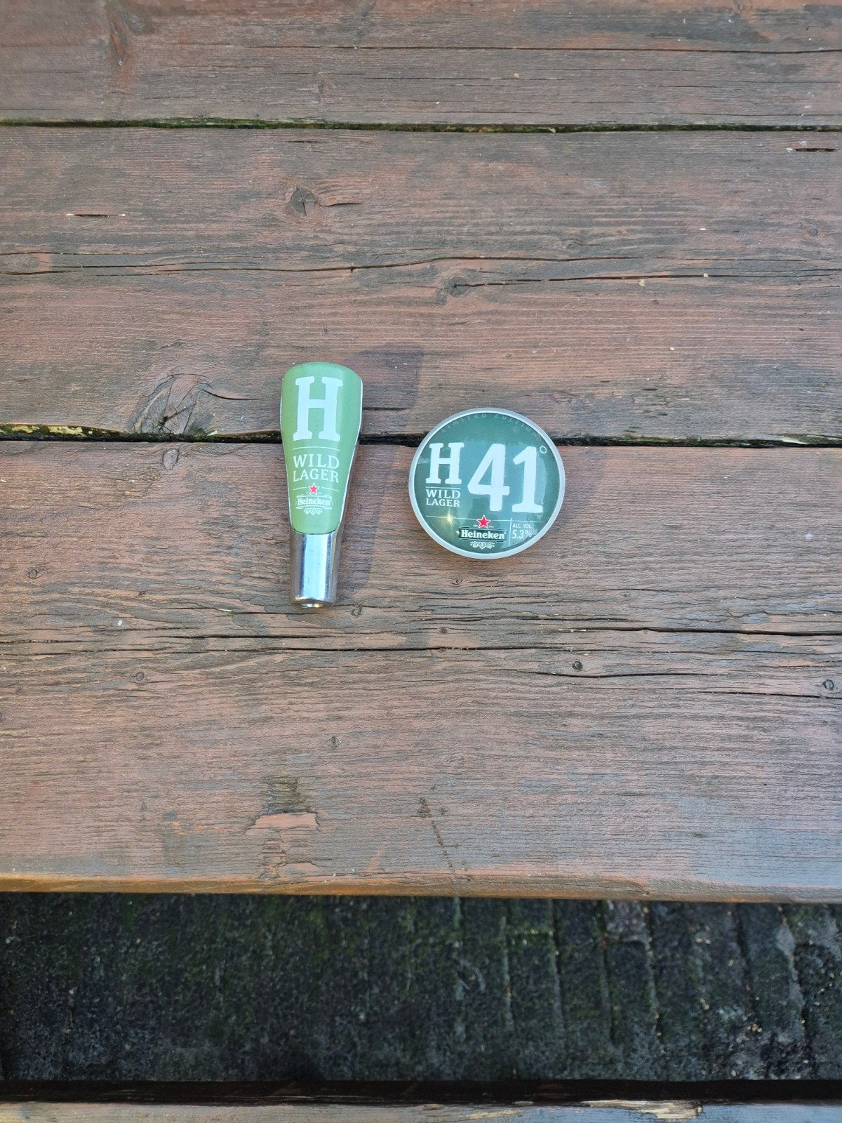 Heineken Wild Lager taplens en taphendel, Ophalen of Verzenden