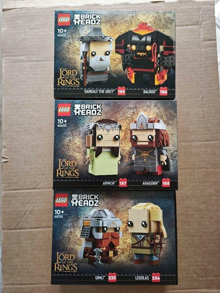 40751 LEGO BrickHeadz: Legolas en Gimli uit LotR -Nieuw!!, BrickHeadz, Lego, Nieuw, Ophalen of Verzenden
