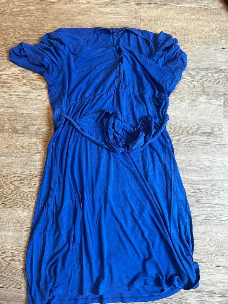 2 zwangerschapsjurkjes maat L, Kleding | Dames, Positiekleding, Ophalen, Zo goed als nieuw