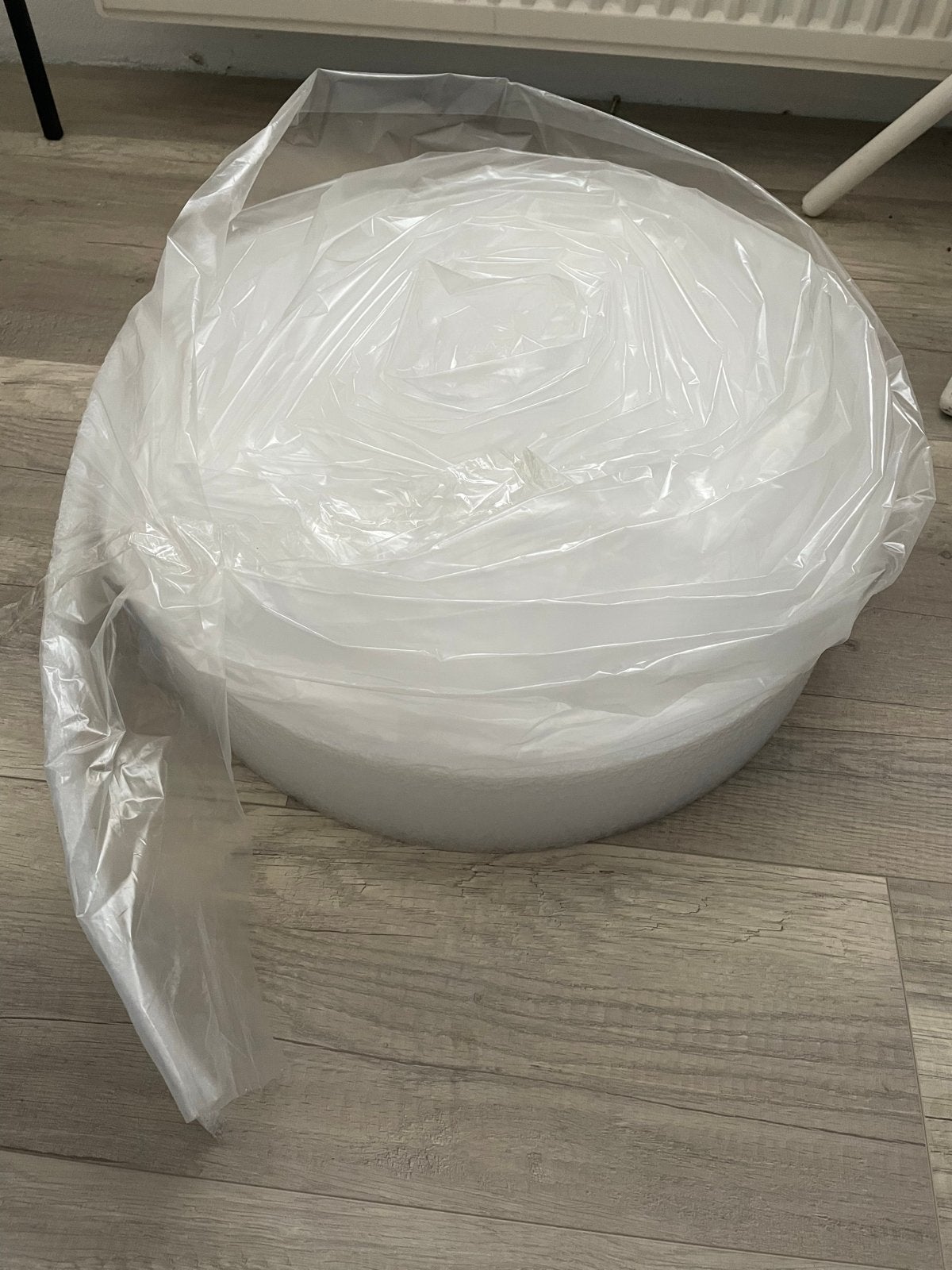Randstrook isolatie met folie - 0,8x10 cm, circa 24 meter, Doe-het-zelf en Verbouw, Minder dan 4 cm, Overige materialen, Nieuw
