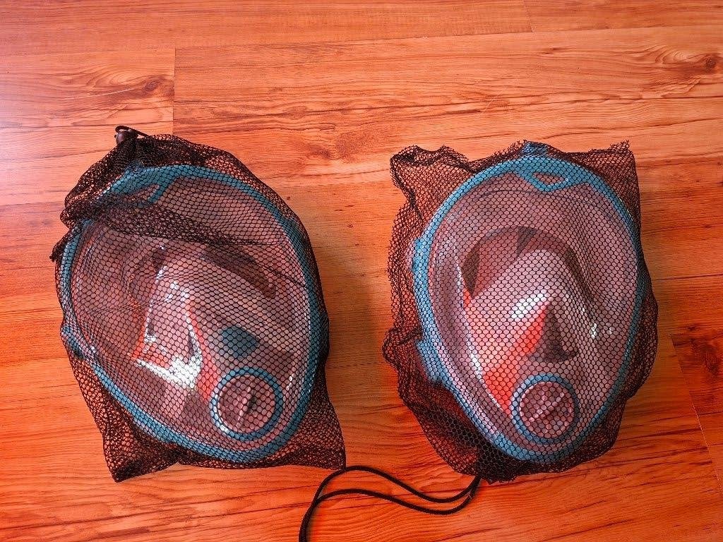 Snorkelmasker nauwelijks gebuikt, Ophalen, Zo goed als nieuw, Snorkelmasker