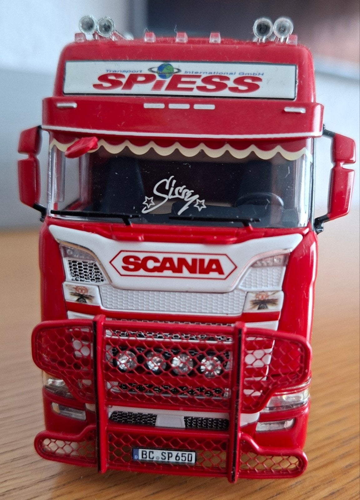 Wsi scania spiess, Hobby en Vrije tijd, Italeri, 1:32 tot 1:50, Ophalen of Verzenden, Zo goed als nieuw