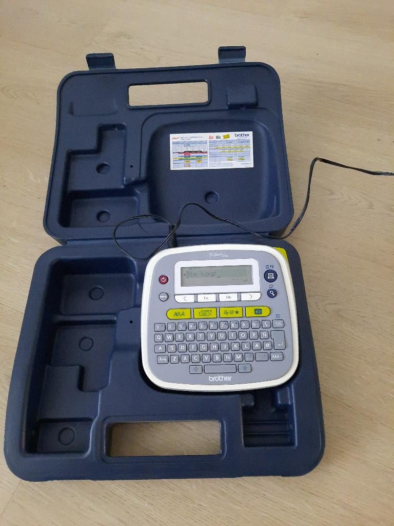 Brother P_touch 200 labelprinter, Ophalen, Zo goed als nieuw, Tape-label, Brother