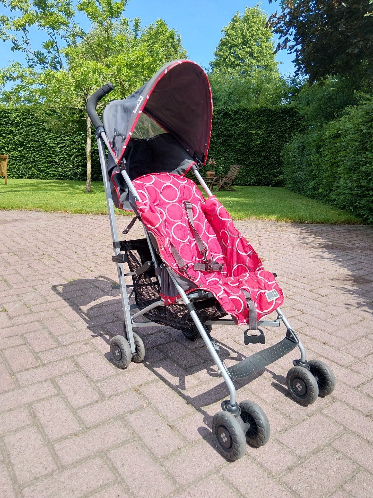 Kinderbuggy, Ophalen of Verzenden, Gebruikt, Verstelbare rugleuning