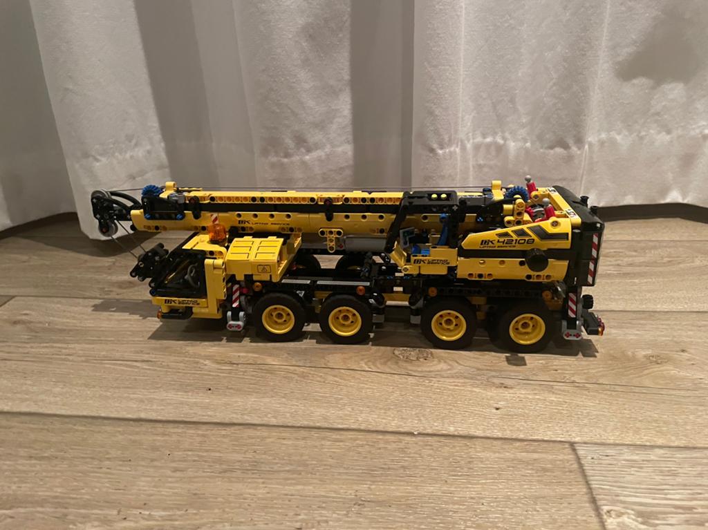 Lego technic hijskraan, Ophalen of Verzenden, Zo goed als nieuw, Auto, Overige merken