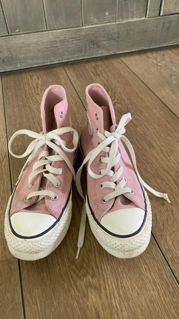 Converse maat 35, Schoenen, Zo goed als nieuw, Verzenden, Meisje