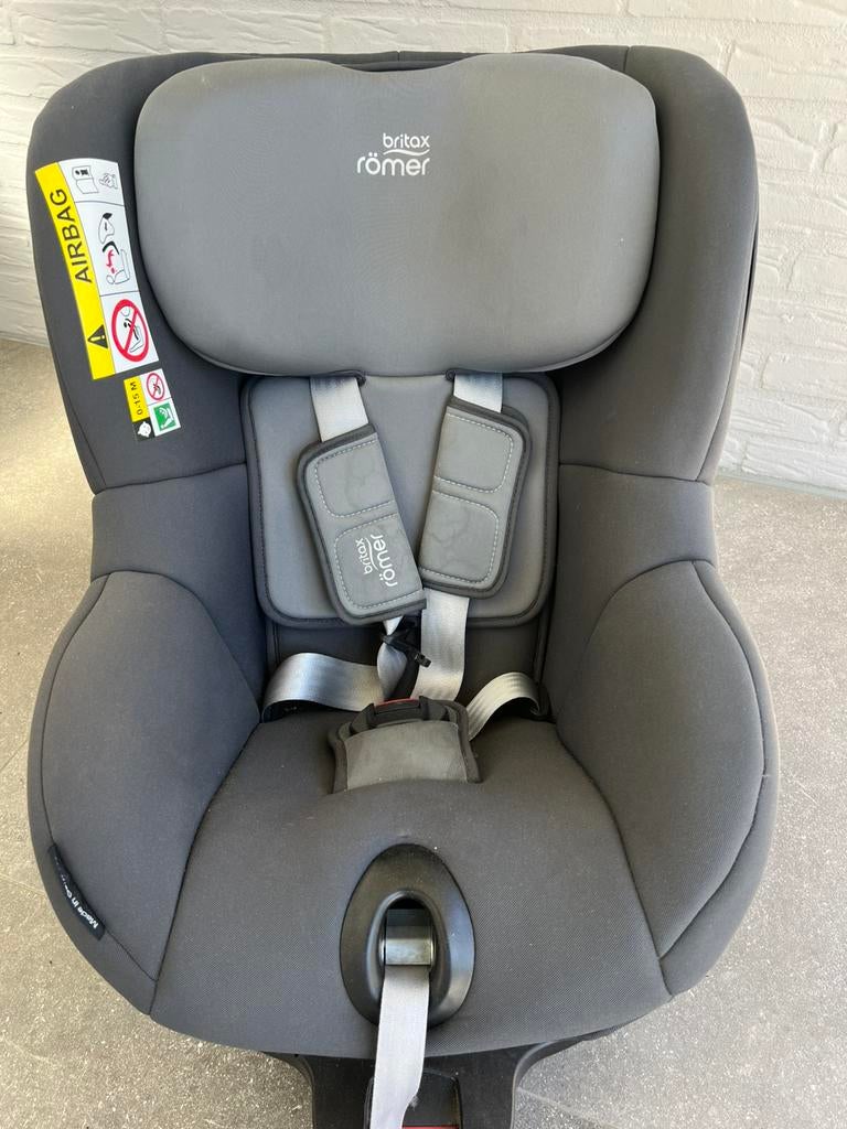 Britax Römer dualfix autostoel grijs, Ophalen, Romer, Zijbescherming, 0 t/m 13 kg