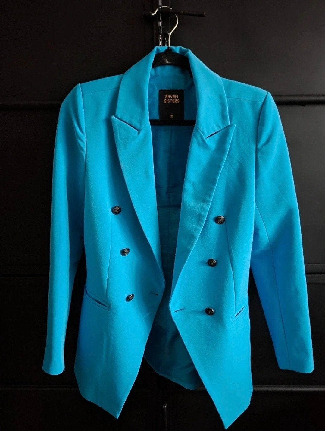 Seven Sisters Blazer - Maat XS - Zo goed als nieuw, Ophalen of Verzenden, Zo goed als nieuw, Maat 34 (XS) of kleiner, Blauw