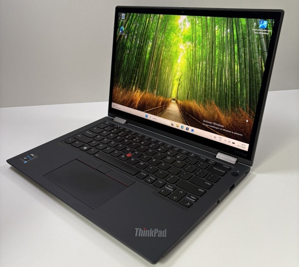 Lenovo ThinkPad X13 Yoga Gen 2 Intel Core i5 8GB 256GB SSD, 256 GB, 2 tot 3 Ghz, Qwerty, 8 GB