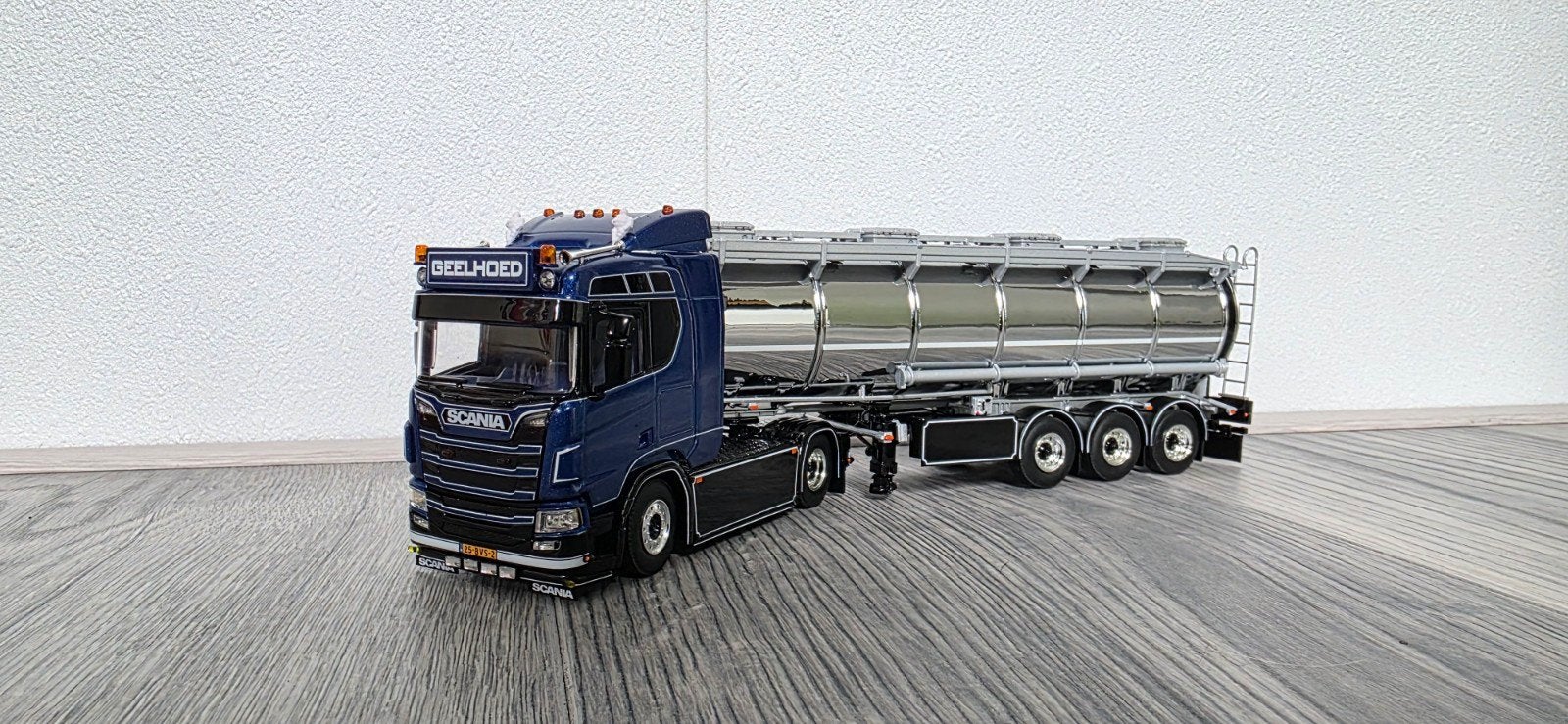 Geelhoed Scania R + Parcisa tankoplegger, Ophalen of Verzenden, Nieuw, Bus of Vrachtwagen, Wsi