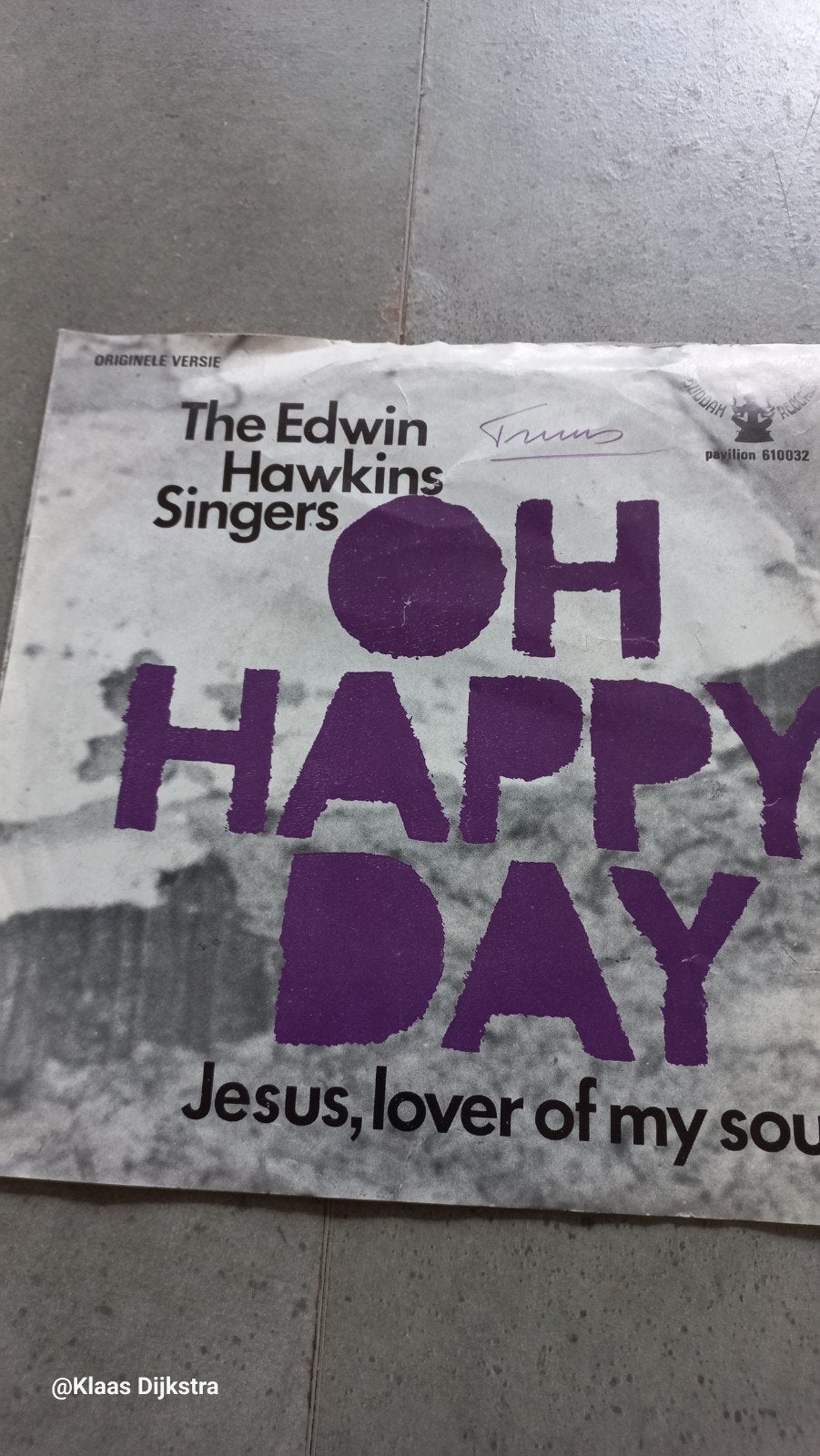 The Edwin Hawkins Singers - Oh Happy Day (Originele Versie), Cd's en Dvd's, Vinyl | Pop, Ophalen of Verzenden, Gebruikt, 7 inch